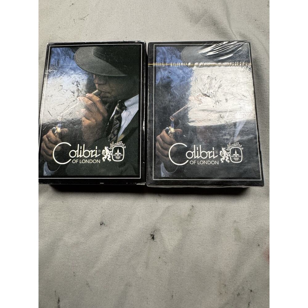 Colibri Of London Playing Cards Lot Of 2 Decks 1 Sealed 1 Opened Poker Cards